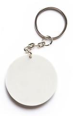 Key ring on white background - 33941519
