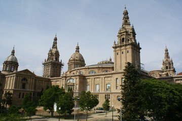 Obraz premium museum in barcelona
