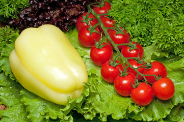 Vitamin collection of vegetables