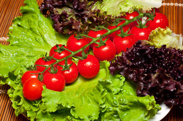 Vitamin collection of vegetables