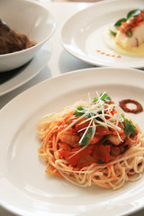 chinese noodle seafood