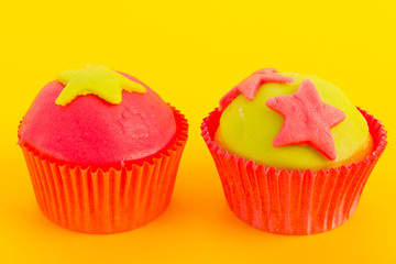 Colorful cupcakes