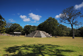 Fototapeta na wymiar Copan Park Archeologiczny