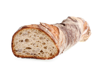 Brotlaib angeschnitten / Brot angeschnitten
