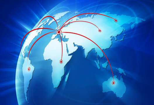 carte europe internet