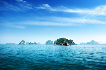 Naklejka premium island in Andaman sea Thailand