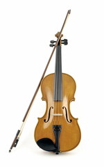 Fototapeta na wymiar Pojedyncze włoski Violin