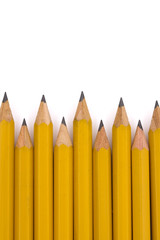 Yellow pencil border