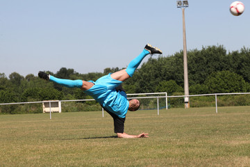 football player in action