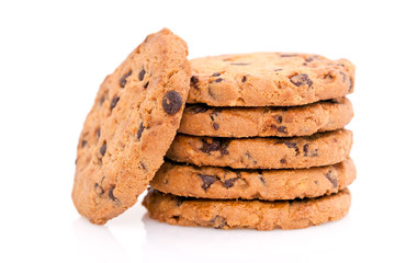 Pile de délicieux cookies