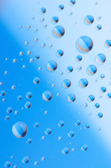 Water drops background