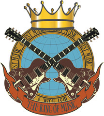 The king of music symbol