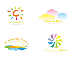 Obraz premium Enterprise vector logo