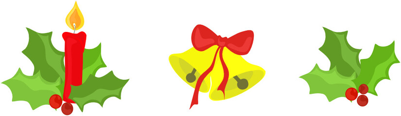 weihnachts vektor set