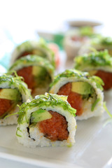 Sushi - Spicy Tuna and Avocado