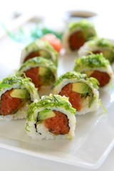 Spicy Tuna and Avocado Roll