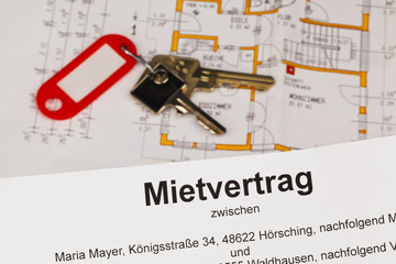 Mietvertrag in deutscher Sprache