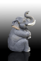 Fototapeta premium Elephant statue