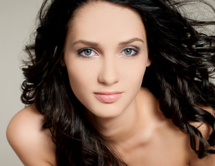 Obraz premium Long Hair Beauty