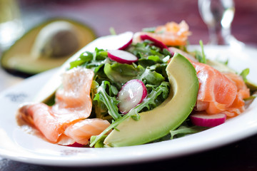 Smoked Salmon Salad