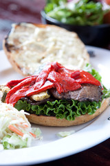 Portobello Mushroom Burger
