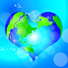 heart earth
