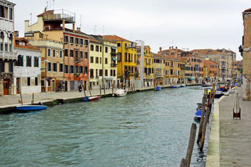 Italy, Venice Cannaregio canal
