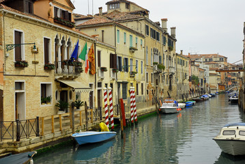 Fototapeta na wymiar Italy,Venice rio of Misericordia