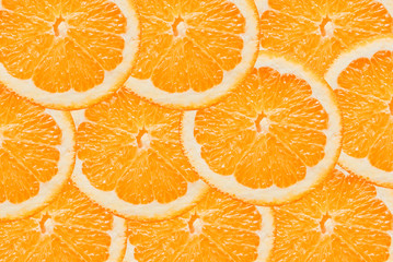 orange slices background