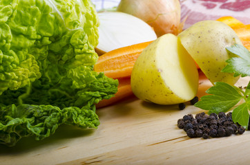 Parzybroda Wirsing-Suppe (Zutaten)