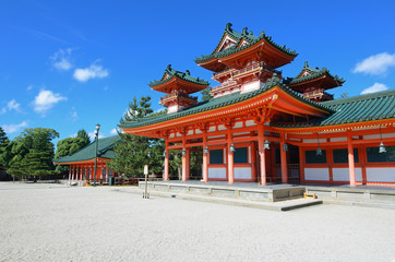 Heian Shrine in Kyoto, Japan
