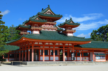 Heian Shrine in Kyoto, Japan