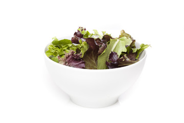 A fresh green salad