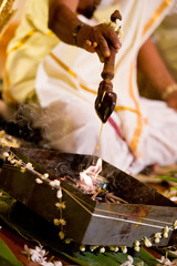 Obraz premium Hindu Indian Wedding Ceremony