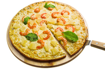 pizza isolated