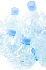 bouteilles plastique compactage recyclage