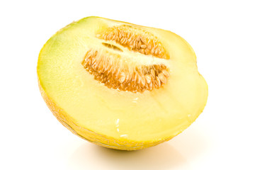 Slice of Cantaloupe melon