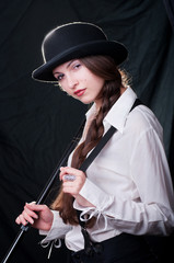 Fototapeta premium Clockwork Girl