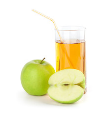 Fototapeta na wymiar apple juice