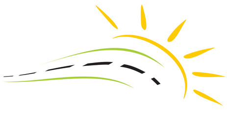 Concept of road symbol