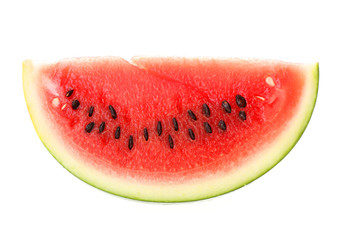 Wassermelone vor weissem Hintergrund