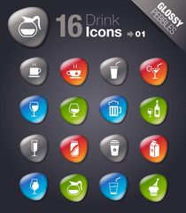 Glossy Peebles - Drink Icons