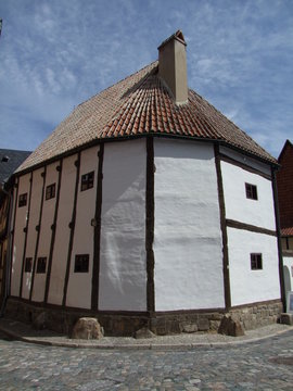 Ständerhaus, älteste Haus in Quedlinburg
