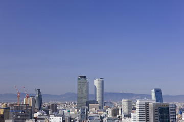 Fototapeta na wymiar Wieżowiec w Nagoya
