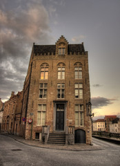 Fototapeta na wymiar Podróże w Brugge