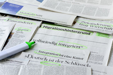 Migranten und Integration