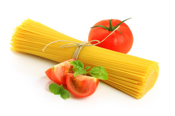 Italian spaghetti and tomato