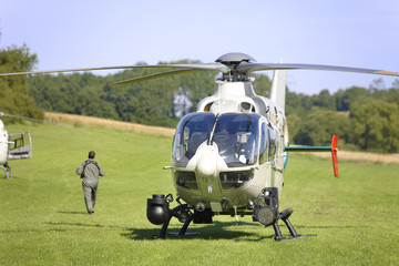 Hubschrauber im Einsatz