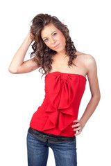 Obraz premium Beautiful girl