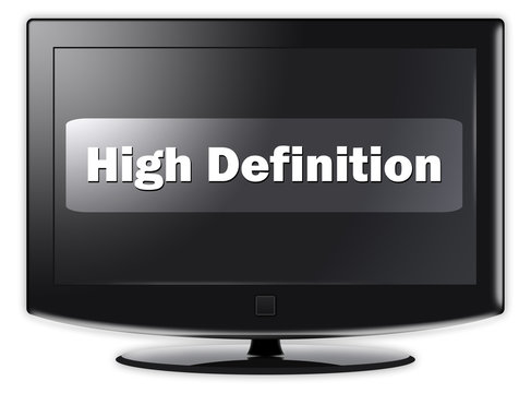 Flatscreen TV "High Definition"
